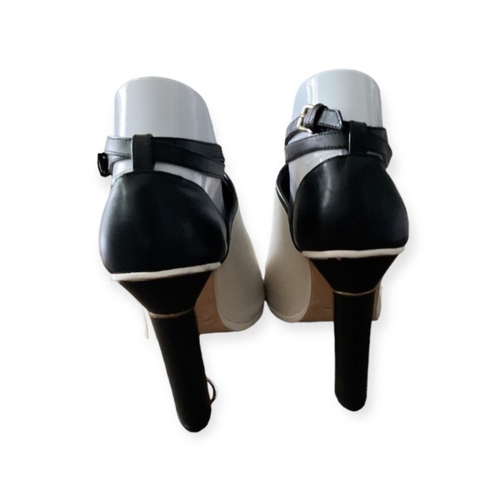 Women’s‎ black and white Derek Lam heels, size 10 - Picture 3 of 8
